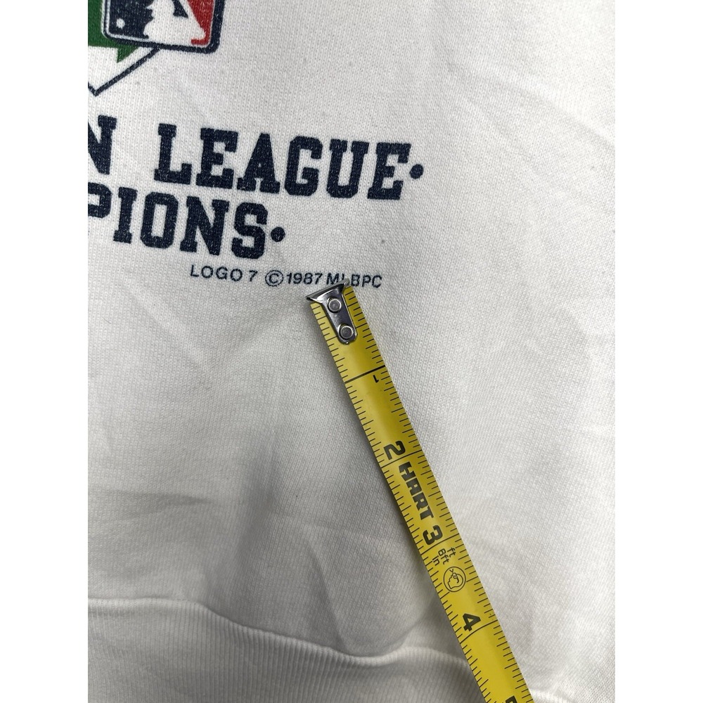 Vintage Minnesota Twins Sweatshirt Mens Medium 1987 World Series Champions MLB - Picture 3 of 13
